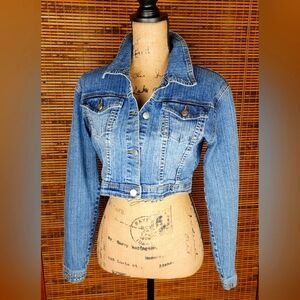 COQUETA BLUE DENIM JACKET, SIZE L